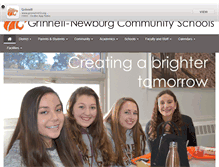 Tablet Screenshot of grinnell-k12.org